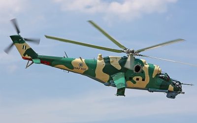 Nigerian Air Force Helicopter Crash-Lands