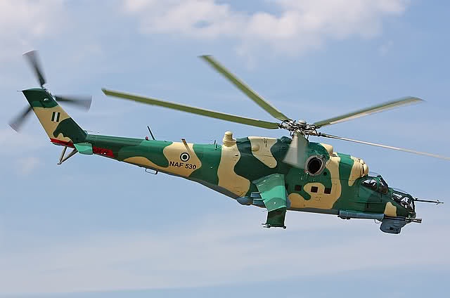 Nigerian Air Force Helicopter Crash-Lands